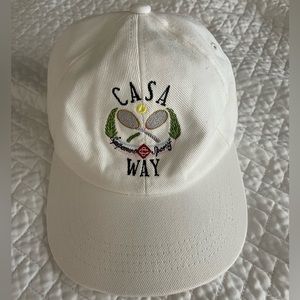 Casablanca Casa Way Tennis Twill Hat -New